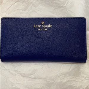 Kate Spade Navy Blue Wallet